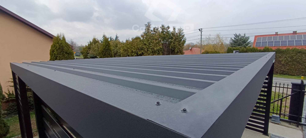 CarPort PREMIUM - wiata samochodowa 5x5  dodatkowa zabudowa  CP114 Toruń - zdjęcie 11