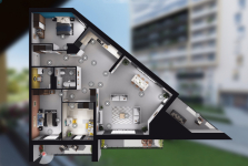 GOTOWE/Mieszkanie 4pok, 98,53m2 z 2 balkonami/Wrocław Szczepin Wrocław - zdjęcie 8