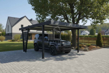 Carport V PREMIUM 4,5x4,5m Wypełnienie panelami Wiata ID1184 Niepołomice - zdjęcie 2