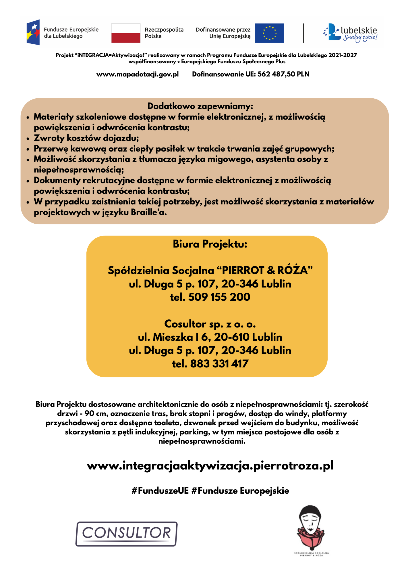 Projekt "iNTEGRACJA=Aktywizacja!" Lublin - zdjęcie 3