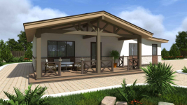 Комплект дома из СИП панелей с доставкой.