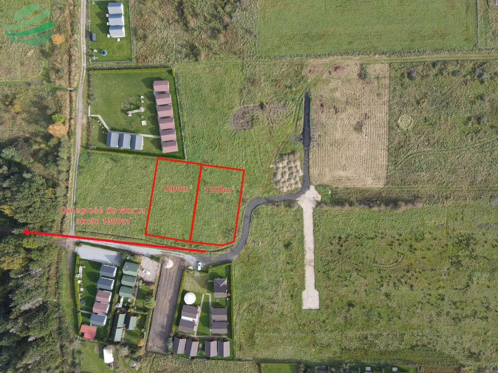 Działka budowlana blisko morza - Rusinowo na sprze Rusinowo - zdjęcie 2