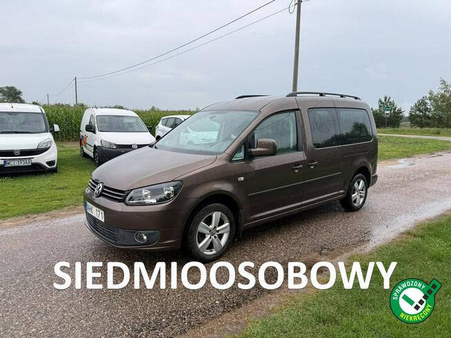 Volkswagen Caddy 2.0 MPI 109 KM  MAXI 7osobowy Gąsocin - zdjęcie 1