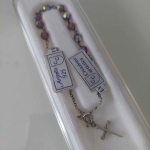 Bransoletka srebrna nowa z krzyżykiem Stare Miasto - zdjęcie 7