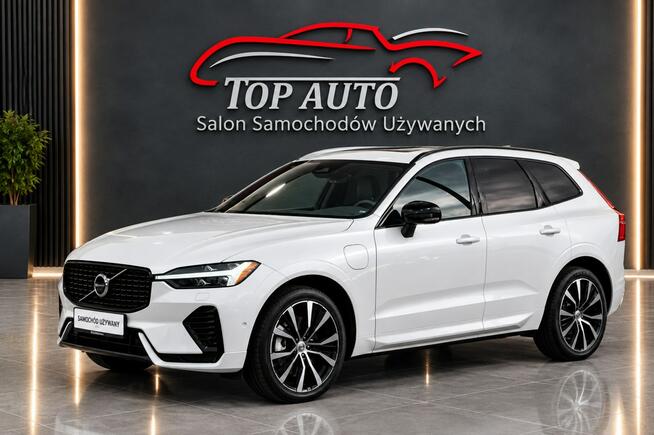 VOLVO XC60 T8 AWD 45 tys km HarmanKardon Panorama Plug-In Warszawa - zdjęcie 4