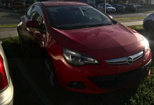 Astra J 2012r 1,6 turbo cupe