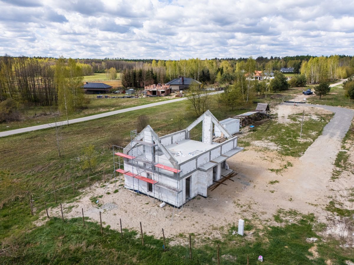 Nowoczesny | Zieleń | Cisza | Stan surowy otwarty Brzóza Królewska - zdjęcie 3