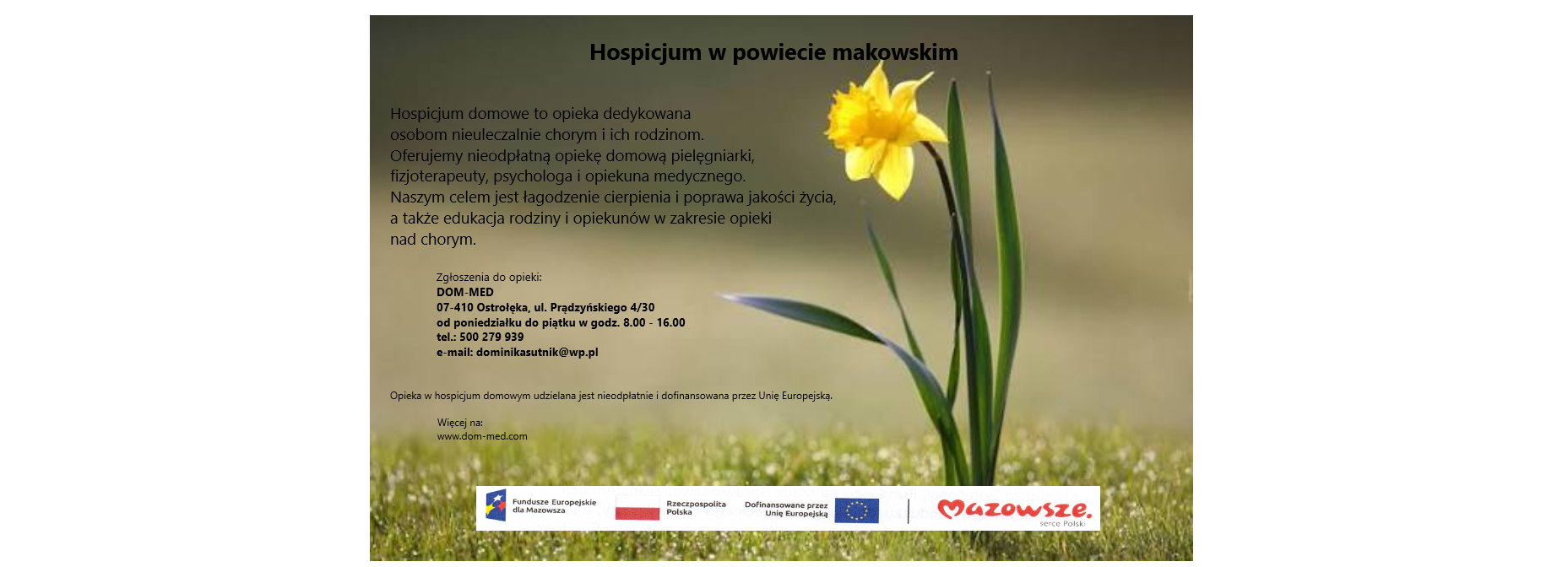 NIEODPŁATNIE wsparcie dla osób z diagnozą nowotworową Maków Mazowiecki - zdjęcie 1