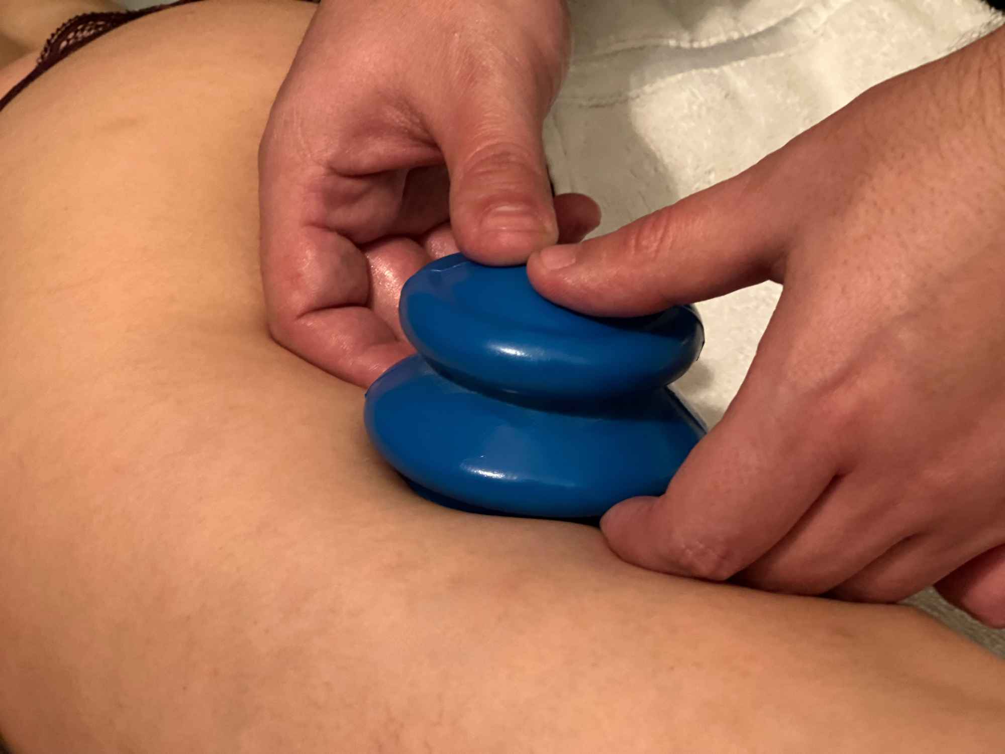 Mobilny masażysta masaż antycellulitowy bańka kijek dla dwojga drenaż Mokotów - zdjęcie 4