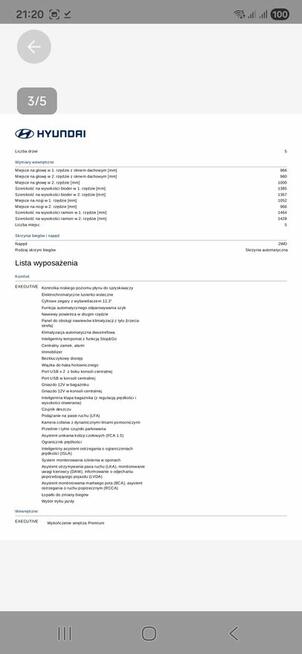 Hiundai tucson 1.6 hybrid executive z pakietem comfort Częstochowa - zdjęcie 5