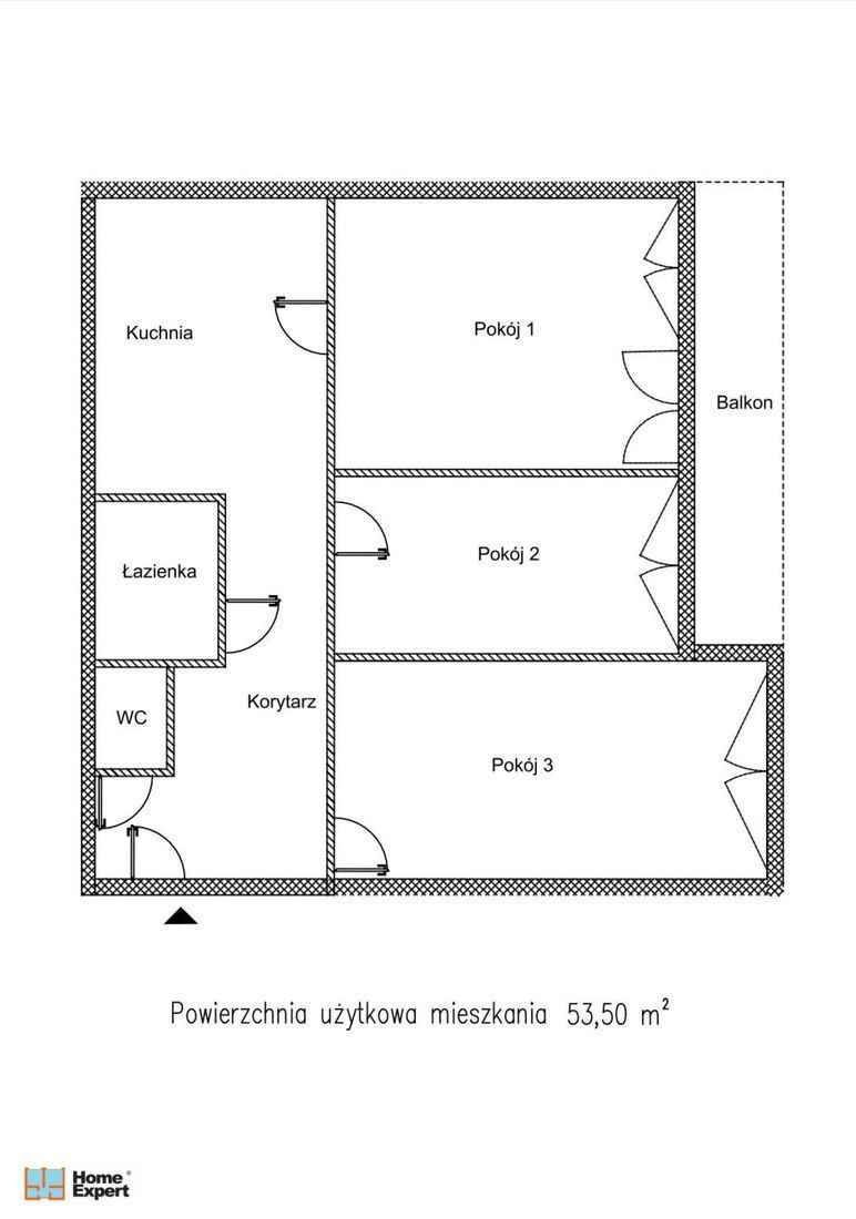 3pok, 54met, okolice Uniwersytetu Ekonomicznego BALKON (Wrocław) Krzyki - zdjęcie 8
