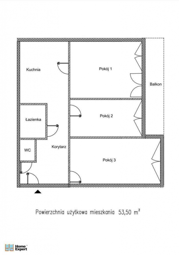 3pok, 54met, okolice Uniwersytetu Ekonomicznego BALKON (Wrocław) Krzyki - zdjęcie 8