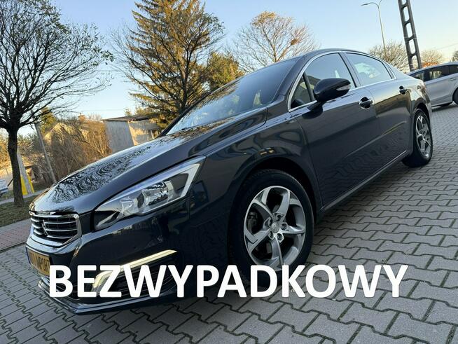 Peugeot 508 Lift 1.6T 2016r Nawigacja Kamera LED Alufelgi Bezwypadkowy Sokołów Podlaski - zdjęcie 1