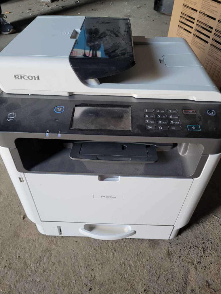 Syndyk masy upadłości sprzeda z wolnej ręki drukarkę RICOH SP 330SFN Śródmieście - zdjęcie 1