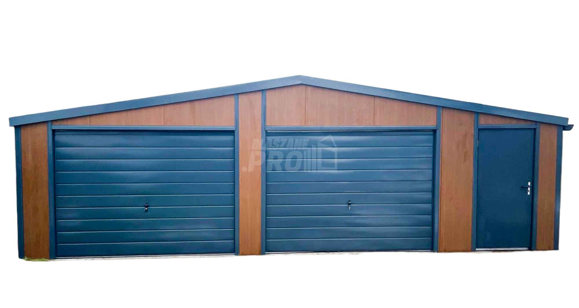 Garaż Ocieplany Płyta Warstwowa 9x6 Brama uchylna 2x okno drzwi GP259 Nysa - zdjęcie 1