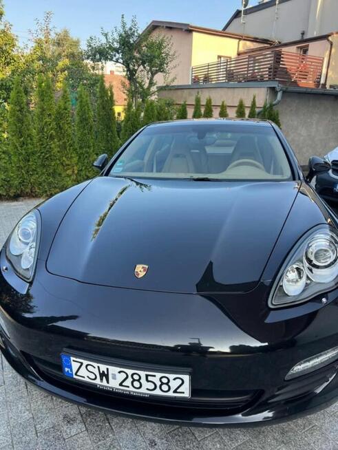 Porsche Panamera DIESEL czarna mały niski przebieg 2012 Świnoujście - zdjęcie 1