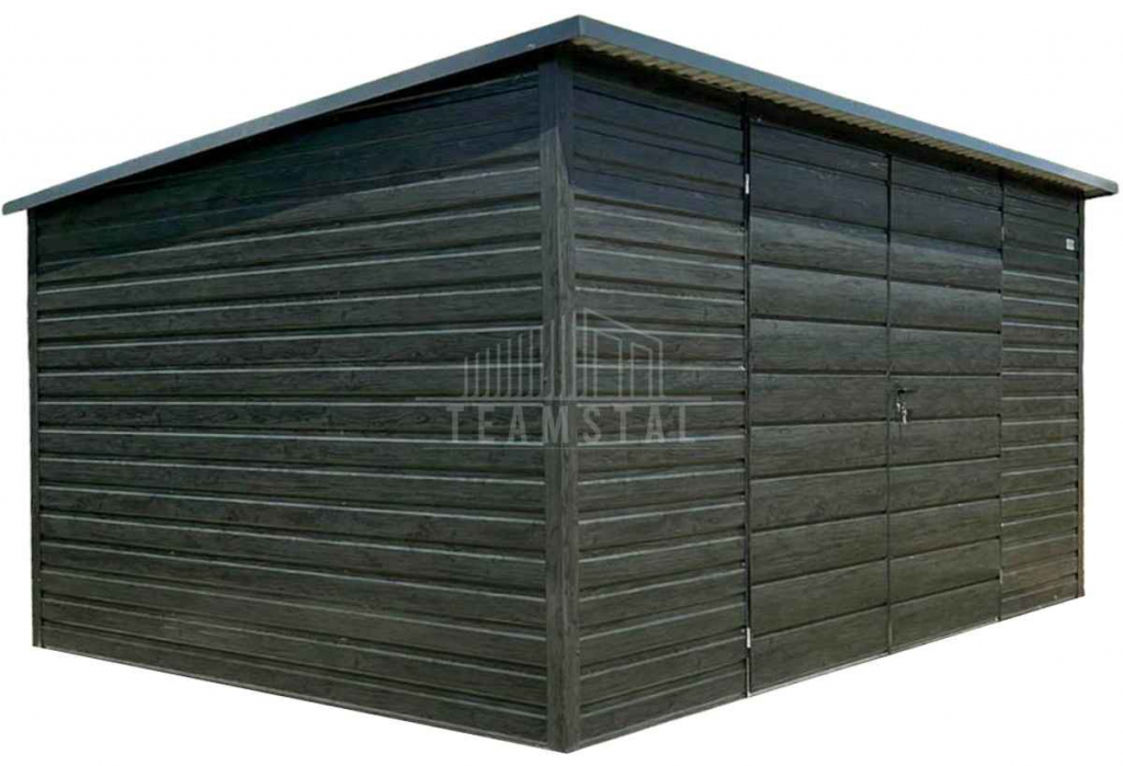 Schowek domek ogrodowy 4x3m brama dwuskrzydłowa okno dach rynna TS1134 Gdańsk - zdjęcie 1