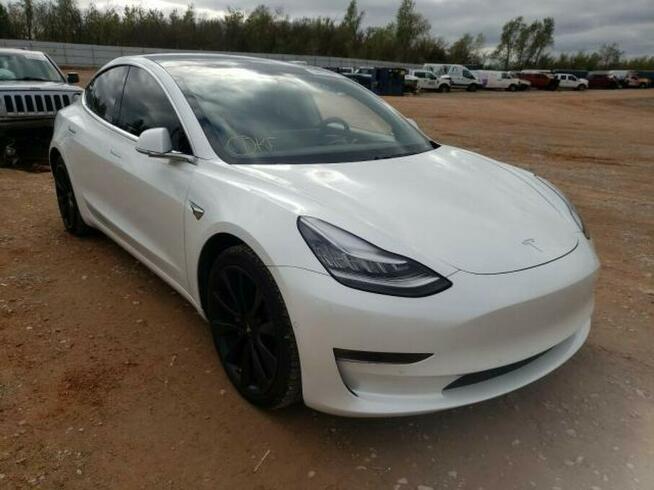 Tesla Model 3 Long Range, 2020, po gradobiciu Warszawa - zdjęcie 2