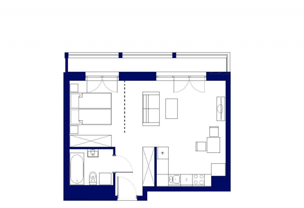 2pok, 41met, Okolice Pawiej TARAS/WINDA/2023 (Wrocław) Krzyki - zdjęcie 1
