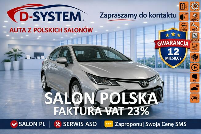 Toyota Corolla 23r + Salon Polska 1.8 HYBRID  1wł  Bezwypadkowy Białystok - zdjęcie 1