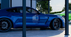 CarPort PREMIUM - Wiata samochodowa 5x5 Antracyt - ID959 Kościerzyna - zdjęcie 5