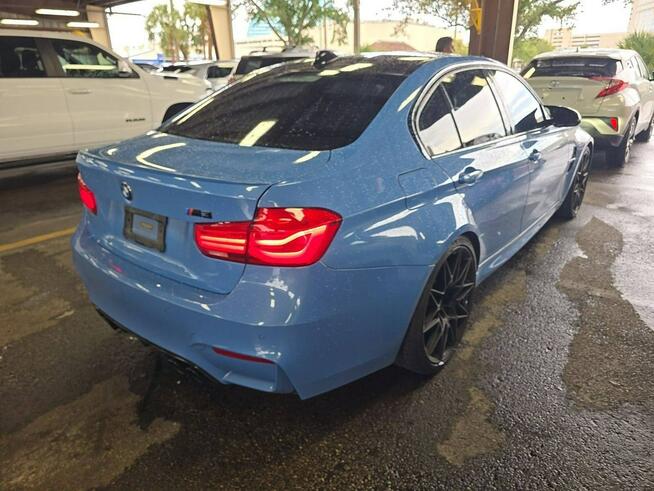 BMW M3 F80 / Yas Marina Blue / Automat / niski przebieg Warszawa - zdjęcie 4