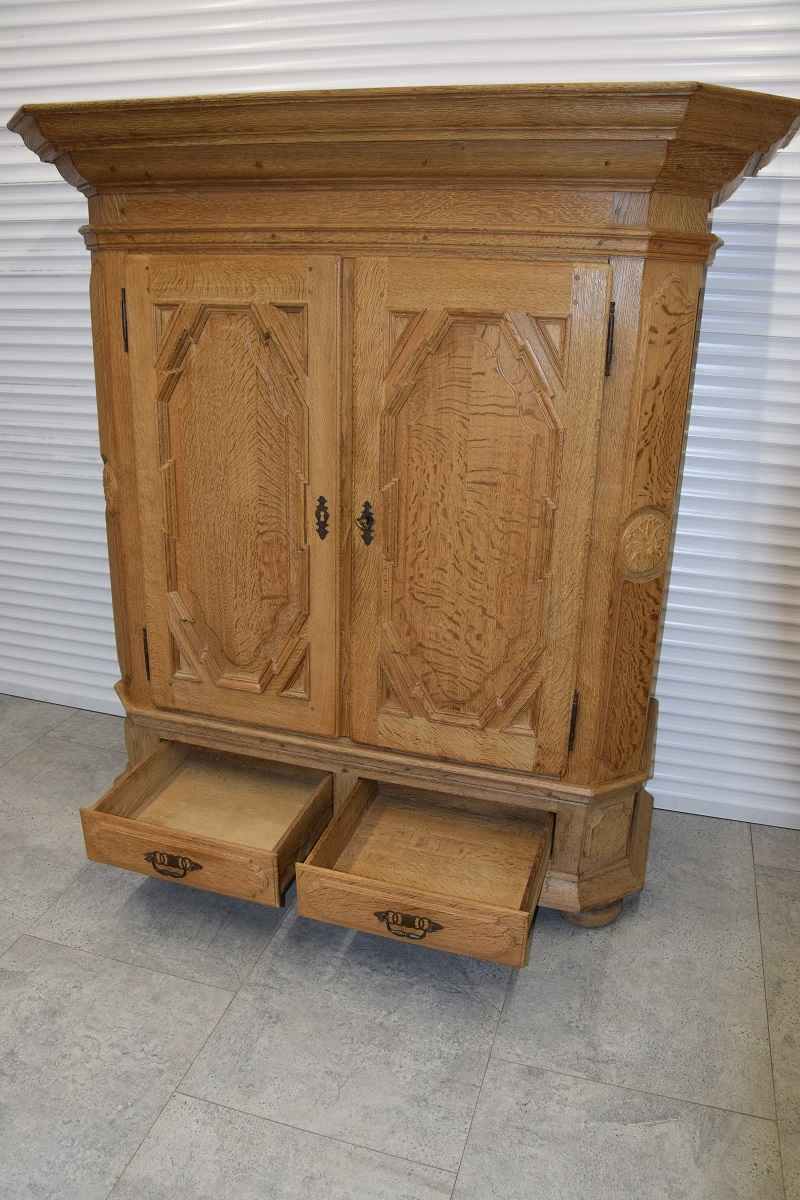 bieliźniarka z drewna dębowego - jak nowa Olsztyn - zdjęcie 3