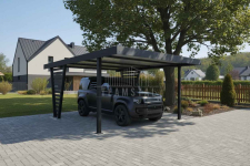 Carport V PREMIUM 4,5x4,5m Wypełnienie panelami Wiata TS1254 Jastrzębie-Zdrój - zdjęcie 2