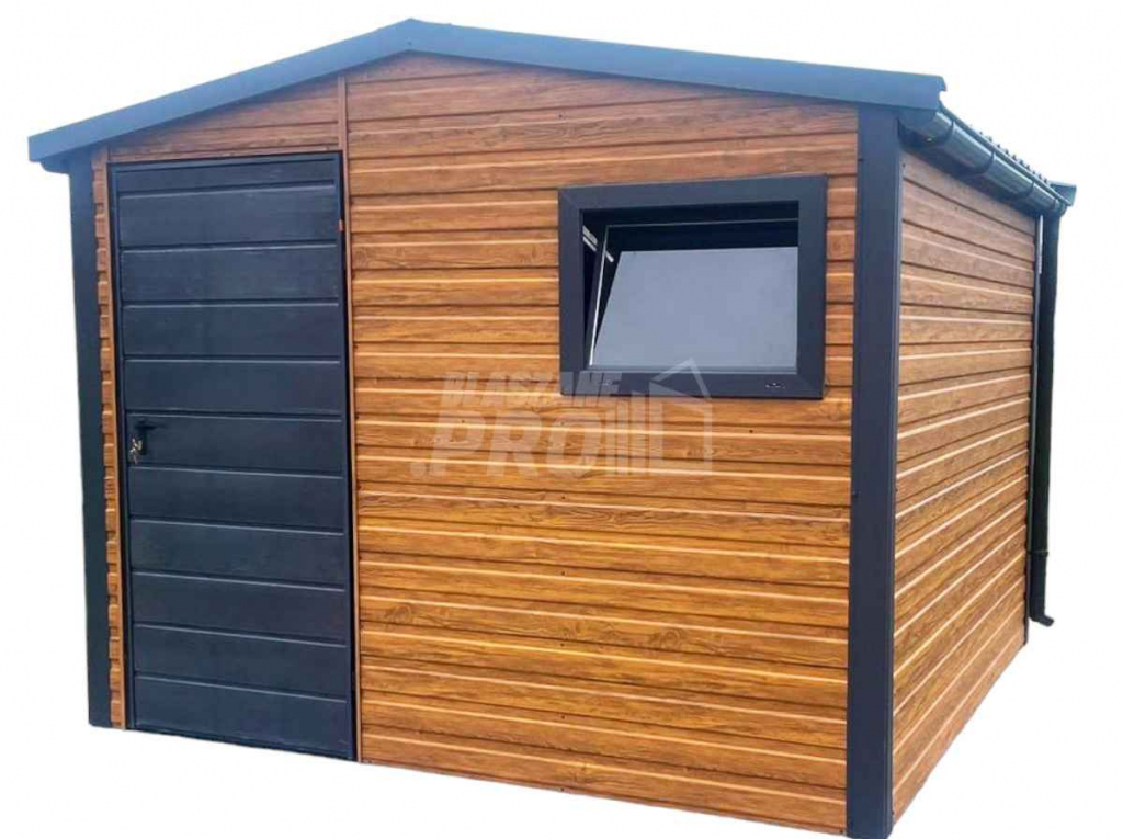 Schowek - Domek Ogrodowy 3x3m Drzwi - Okno Blachodachówka Rynny GP366 Krzyki - zdjęcie 1