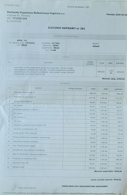 BMW X3 Salon Polska! Automat! Skóra! Ksenon! Serwisowana! Zamiana też! Zduńska Wola - zdjęcie 10