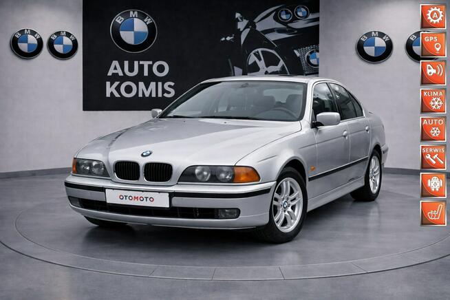 BMW e39 523i 2.5 170KM Sedan Navi Android Opłacona Wrocław - zdjęcie 1