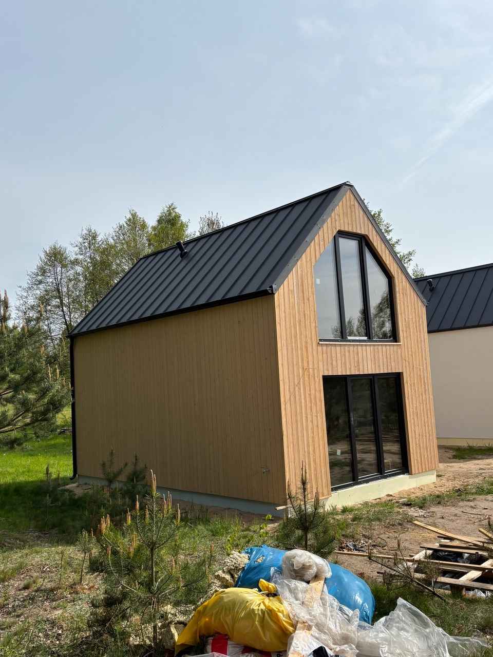 Dom drewniany modułowy Nebraska III projekt + budowa Stara Kiszewa - zdjęcie 7