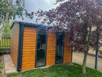 Schowek - Domek Ogrodowy 3x3m drzwi 2x okno dach w przód rynny ST159 Jarocin - zdjęcie 4