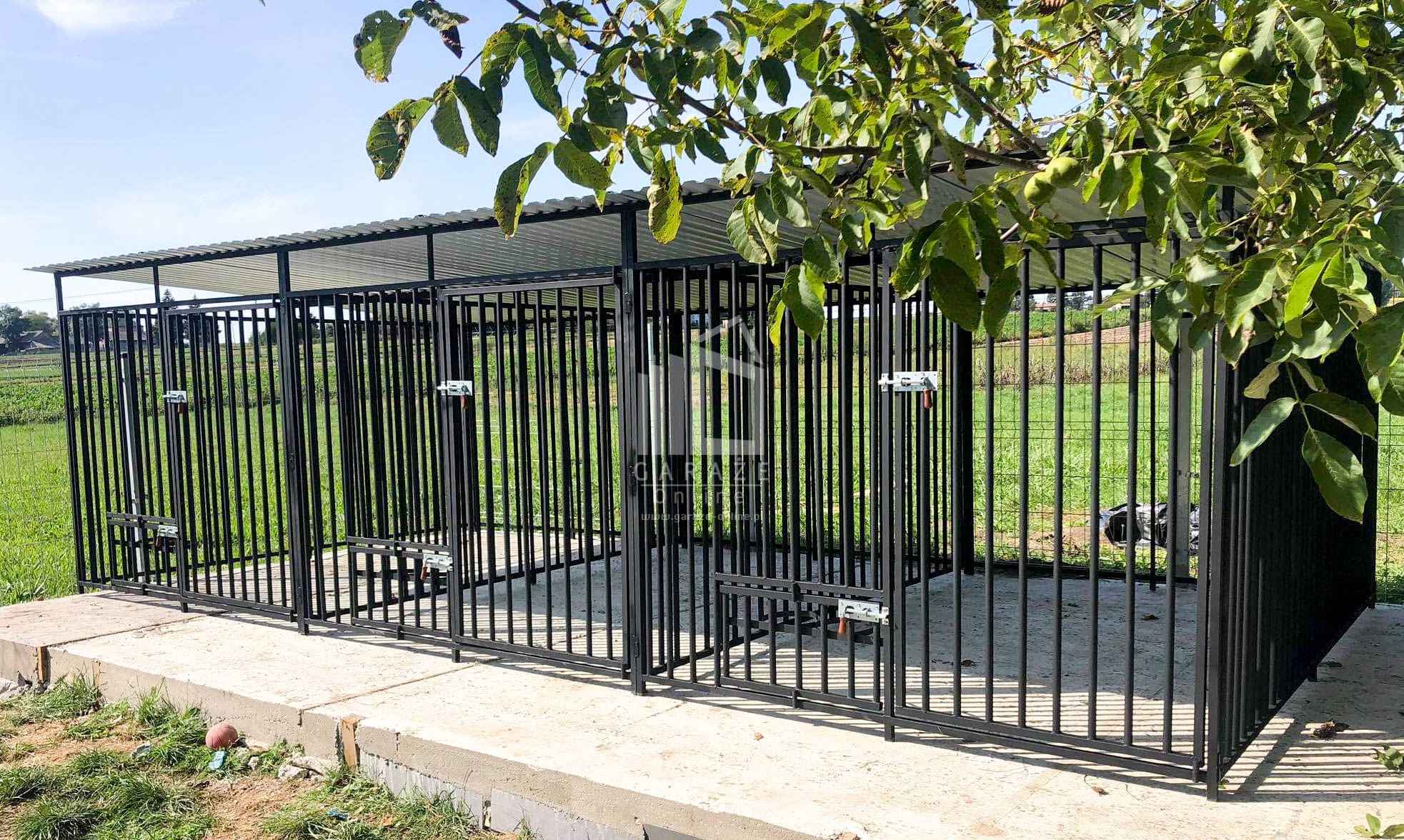 Kojec dla Psa 3w1 6x2m Klatka XXL 3 stanowiska ID572 Włocławek - zdjęcie 4