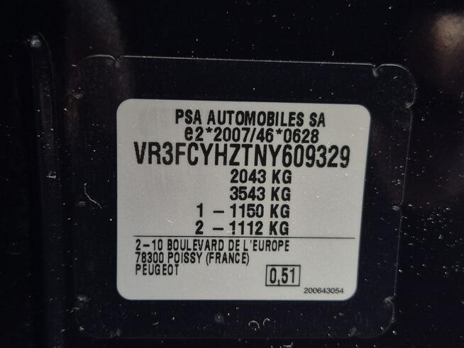 508 Allure Pack 1.5 131km asist FULL LED skóra NAV automat SERWIS 2023 Tychy - zdjęcie 8