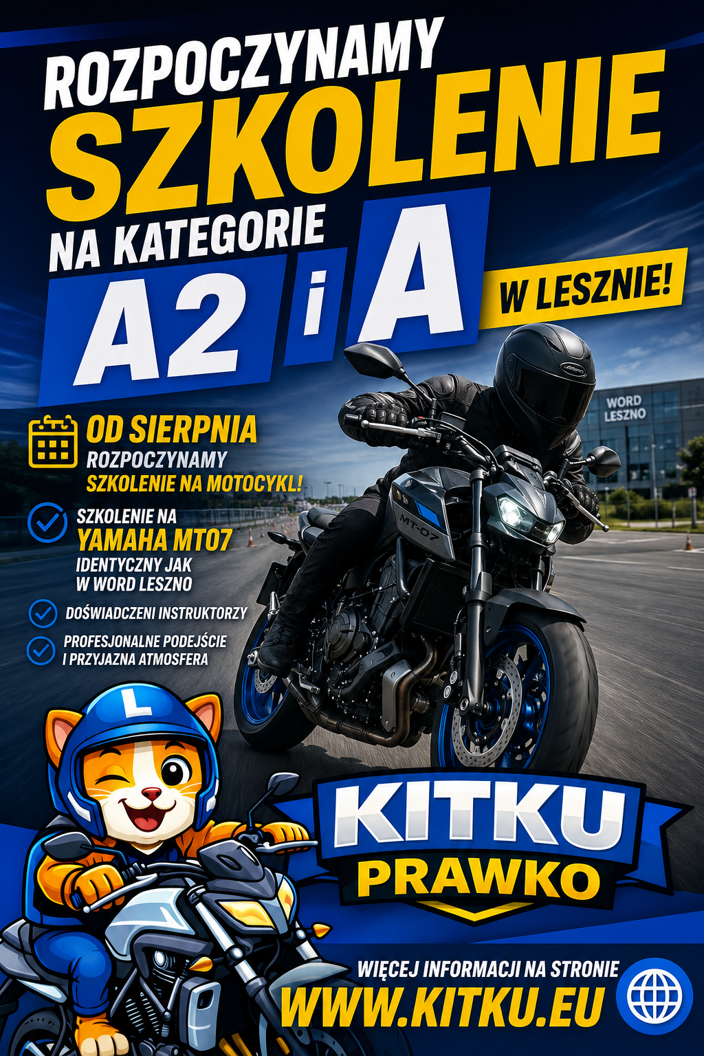 Kurs Prawa Jazdy kat A2/A/B Leszno - zdjęcie 2