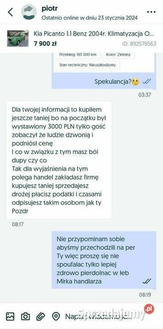 Kia Picanto 1.1 benzyna, klimatyzacja Chełm - zdjęcie 5