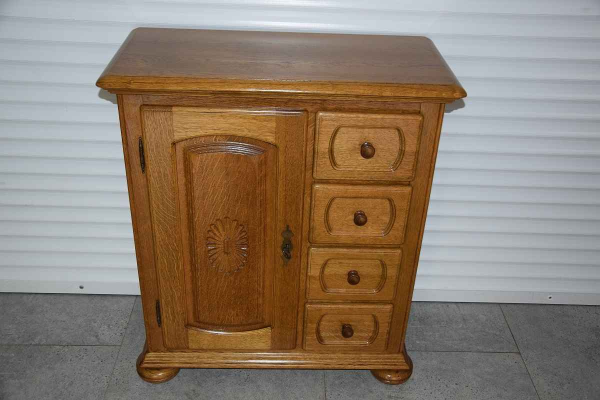 komoda z drewna dębowego - jak nowa Olsztyn - zdjęcie 1