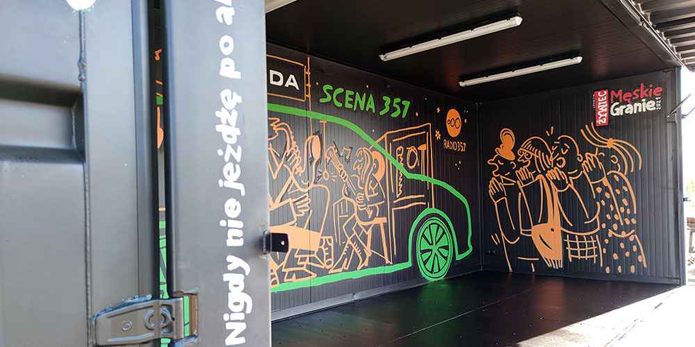 Scena mobilna, scena z kontenera Gdańsk - zdjęcie 8