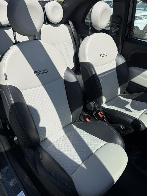 Fiat 500 1.0 HYBRYDA Cabrio Wersja DolceVita STan Super Gwarancja Żory - zdjęcie 8