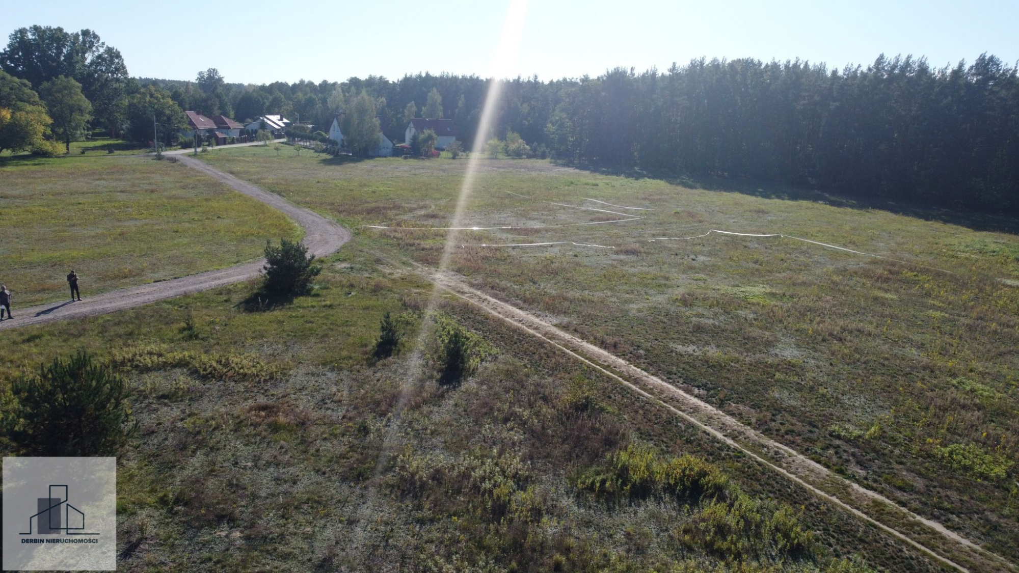 Działki budowlane 1000 m², 1200 m² i większe przy Kampinosie – Gać Leoncin - zdjęcie 1