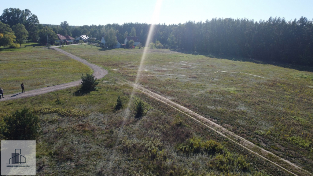 Działki budowlane 1000 m², 1200 m² i większe przy Kampinosie – Gać Leoncin - zdjęcie 1