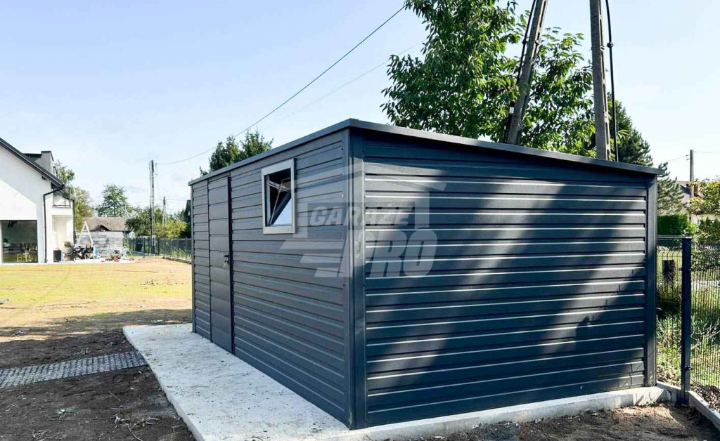 SCHOWEK - DOMEK OGRODOWY 4,5m x 3m antracyt grafit 4,5x3 GP215 Kielce - zdjęcie 2