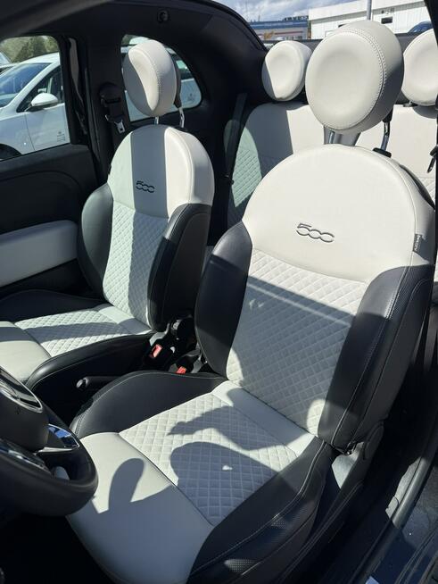 Fiat 500 1.0 HYBRYDA Cabrio Wersja DolceVita STan Super Gwarancja Żory - zdjęcie 6