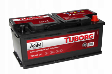 Akumulator Tuborg TSA605-095 AGM 12V 105Ah 950A P+