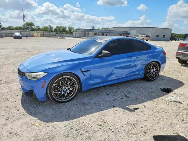 BMW M4 Yas Marina Blue / Automat / niski przebieg Warszawa - zdjęcie 3