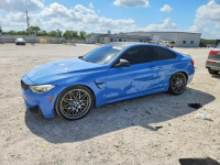 BMW M4 Yas Marina Blue / Automat / niski przebieg Warszawa - zdjęcie 3