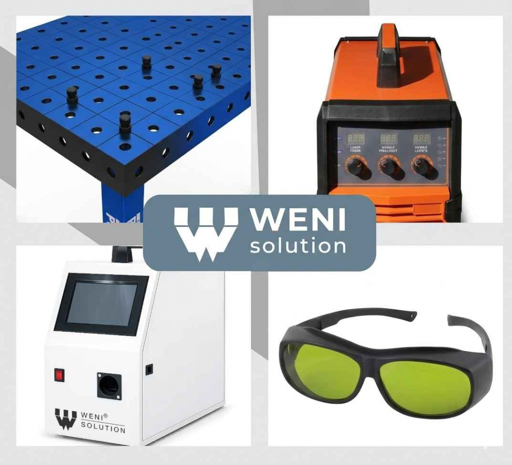 Zestaw spawania laserowego 700W 4w1 stanowisko 3w1 + stół spawalniczy Nysa - zdjęcie 2