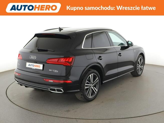 Audi Q5 FV23% PHEV 4x4 full LED S-Line skóra/alcantara panorama kamery Warszawa - zdjęcie 8
