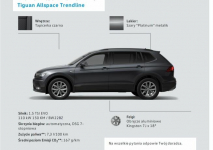 VW Tiguan Allspace 1.5 DSG, 7 os, krajowy Płock - zdjęcie 6